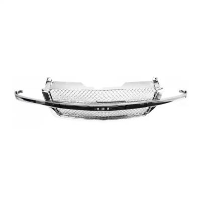 Rareelectrical - New Mesh Insert Grille Assembly Compatible With Chevrolet Silverado 1500 Ls 8 Cyl 6.0L Silverado - Image 5