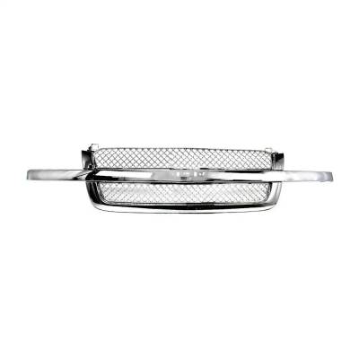 Rareelectrical - New Mesh Insert Grille Assembly Compatible With Chevrolet Silverado 1500 Classic Lt 8 Cyl 6.0L - Image 1