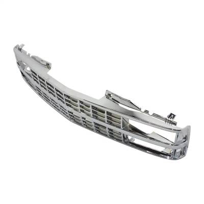RAREELECTRICAL - New Cross Bar Grille Assembly Compatible With Chevrolet C2500 Silverado 6 Cyl 4.3L C3500 Silverado 8 - Image 4