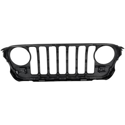 RAREELECTRICAL - New Black Grille Assembly Compatible With Jeep Gladiator Willys 6 Cyl 3.0L Wrangler Sahara 6 Cyl - Image 4