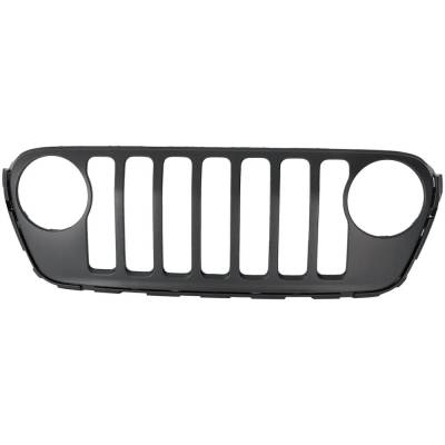 New Black Grille Assembly Compatible With Jeep Wrangler Sport Altitude 4 Cyl 2.0L Gladiator Texas