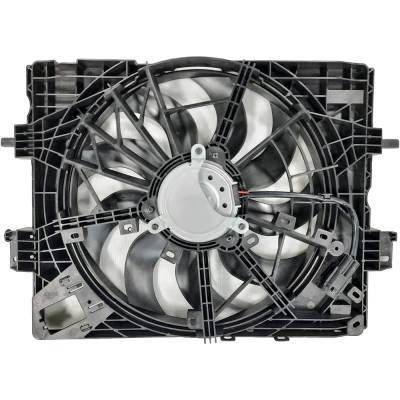 Rareelectrical - New Dual Radiator And Condenser Fan Compatible With Nissan Sentra S Sr Sv Sedan 4-Door 2.0L 2020 - Image 2