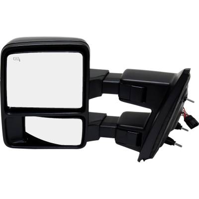 Side Mirror Compatible With 2013-2014 Ford F-150 3.5L 3.7L V6 Duratec Ti-Vct Boss Left Driver Side