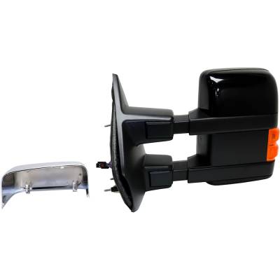 Rareelectrical - Side Mirror Compatible With 2013-2014 Ford F-150 3.5L 3.7L V6 Duratec Ti-Vct Boss Left Driver Side - Image 5