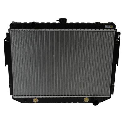 Rareelectrical - Radiator Compatible With 1999-2003 Dodge Ram 1500 2500 3500 Van 3.9L V6 5.2L 5.9L V8 Downflow - Image 3