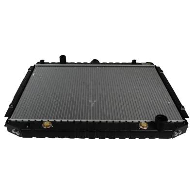 Rareelectrical - Radiator Compatible With 1999-2003 Dodge Ram 1500 2500 3500 Van 3.9L V6 5.2L 5.9L V8 Downflow - Image 4