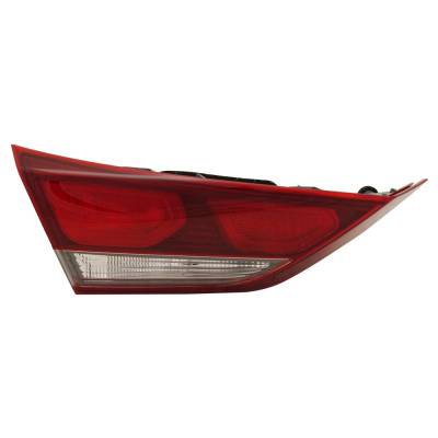 Halogen Tail Light Assembly Left Inner Compatible With 2017-2018 Hyundai Elantra Sel Eco 2.0L 1.4L