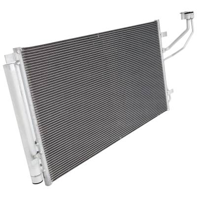 A/C Condenser Compatible With 2019 2020 Kia Optima 2.4L L4 Lx S Ex Sedan Front Wheel Drive With
