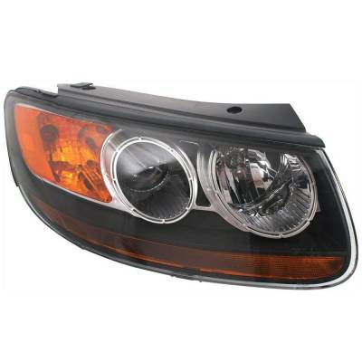 Rareelectrical - New Right Headlight Compatible With Hyundai Santa Fe Limited Sport Utility 4 Door 3.3L 2007 2008 - Image 1