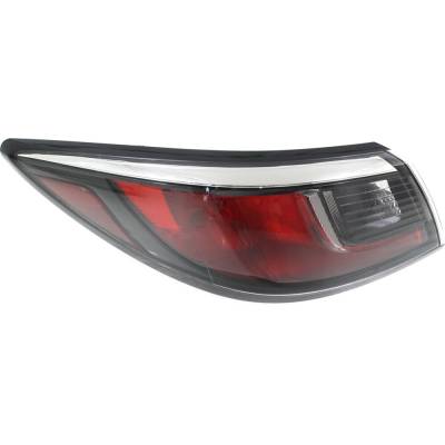 Halogen Tail Light Assembly Driver Side Compatible With 2016-2020 Toyota Yaris L Toyota Yaris Le