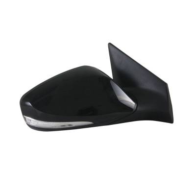 Rareelectrical - Rh Door Mirror Compatible With Hyundai 11-12 Elantra Sedan Power Heated W/Signal Hy1321178 - Image 1