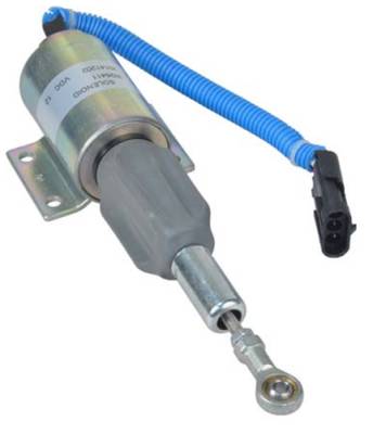 Fuel Shut Down Solenoid 12V 3-Terminal Intermittent Duty Compatible With Cummins 6Ct 8.3L Diesel