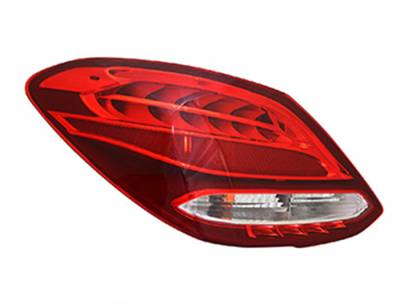 Left Driver Side Tail Light Assembly Compatible With 2015 Mercedes-Benz C300 Base 4Matic Sedan 2.0L