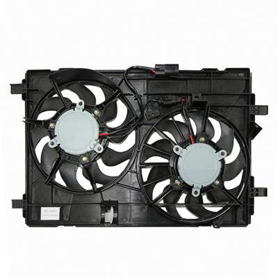 Rareelectrical - New Dual Fan Assembly Compatible With 2007-2009 Lincoln Mkz 7H6z-8C607-B 330-55059-000 33055059000 - Image 2