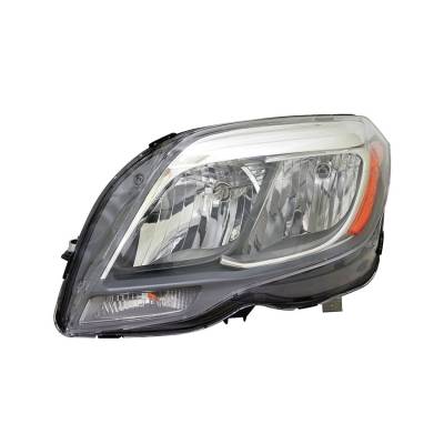 Left Headlight Assembly Compatible With 2013-2015 Mercedes-Benz Glk250 Glk350 2014-2015 Glk300 2.1L