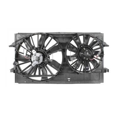 Rareelectrical - New Dual Radiator And Condenser Fan Compatible With Chevrolet Malibu 2005-2012 15788745 Gm3115178 - Image 2