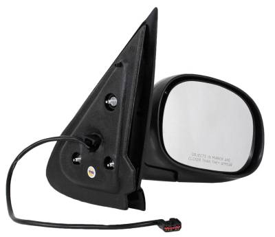 Rareelectrical - New Rh Door Mirror Compatible With Ford 97-02 Expedition Power W/ Heat Fo1321159 61054F Fd57cr - Image 2