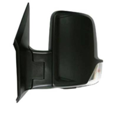 New Left Driver Side Power Heated Door Mirror With Signal Compatible With 2006-2009 Dodge 2010-2018