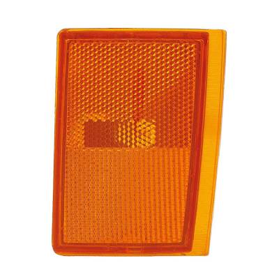 New Left Lower Front Side Marker Light Compatible With 1988-1993 Chevrolet Gmc C1500 K1500 C2500