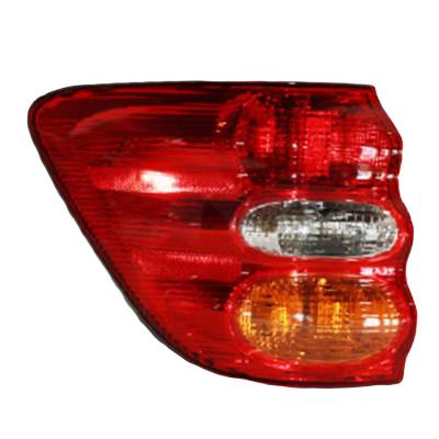 Left Driver Side Outer Tail Light Assembly Compatible With 2001 2002 2003 2004 Toyota Sequoia Sr5
