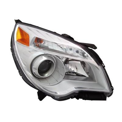 Right Passenger Side Headlight Assembly Compatible With 2010-2015 Chevrolet Equinox Ltz 2.4L I4 Sidi