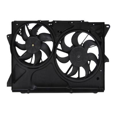 New Dual Radiator And Condenser Fan Compatible With Lincoln Mkt 3.5L 2013-2015 3.7L 2013-14