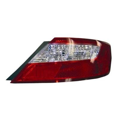 Right Passenger Side Tail Light Assembly Compatible With 2006-2008 Honda Civic Coupe 2-Door Dx Ex Lx