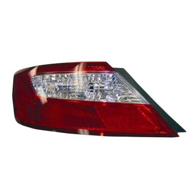 Left Driver Tail Light Assembly Compatible With 2006-2008 Honda Civic Coupe Dx Lx Ex Ex-L 1.8L