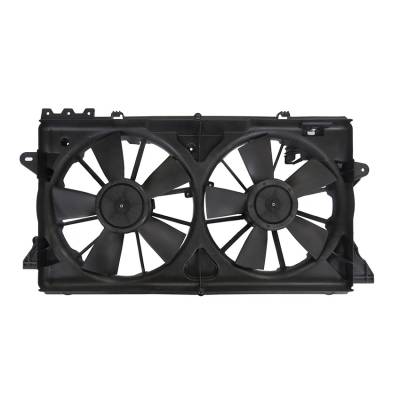 New Dual Radiator And Condenser Fan Compatible With Ford F-150 2014 Fo3115184 Al3z8c607a Al3z8c607b