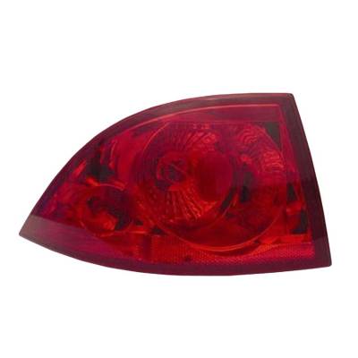 New Left Driver Side Tail Light Compatible With Buick Lucerne 2006-2011 Gm2818177 25927355