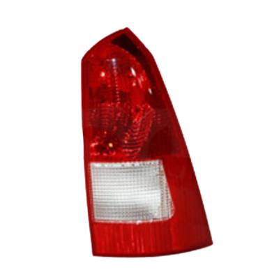 Right Passenger Side Tail Light Assembly Compatible With 2001 2002 2003 Ford Focus 4-Door Sedan Red