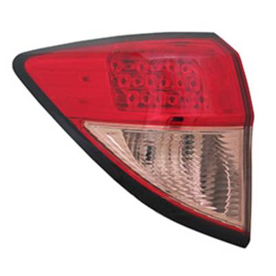 New Driver Side Outer Rear Tail Light Compatible With 2016-2018 Honda Hr-V Lx Ex-L 5-Door Suv 1.8L
