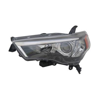 Halogen Left Headlight Compatible With 2014-2018 Toyota 4Runner Sr5 Trd Off-Road Limited Trd Pro