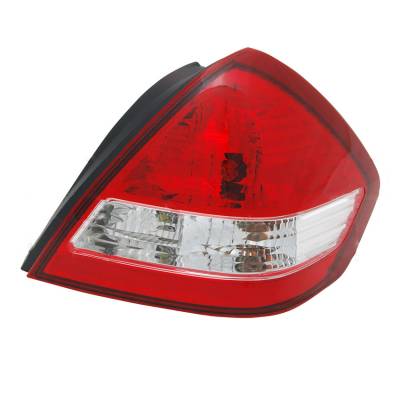 Tail Light Assembly Compatible With 2007-2011 Nissan Versa Sedan Right Passenger Side With Bulbs