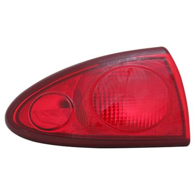 Left Driver Side Tail Light Assembly Compatible With 2003 2004 2005 Chevy Cavalier Base Ls Ls Sport