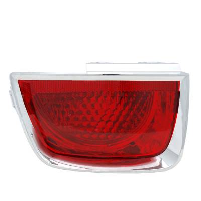 New Driver Left Outer Rear Tail Light W/Bezel Compatible With 2010-2013 Chevrolet Camaro Ls Lt Ss