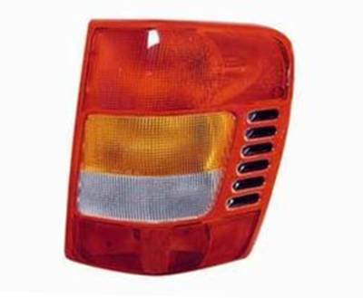 Tail Light Assembly Halogen Right Passenger Side Compatible With 1999-2002 Jeep Grand Cherokee