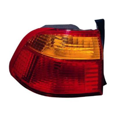 New Left Outer Driver Side Tail Light Fits Honda Civic Sedan 1999-2000 Ho2818111 33551-S04-A51