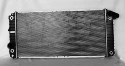 New Radiator Assembly Compatible With Ford 93-02 Allante Deville Eldorado Seville 4.6L V8 281Cid