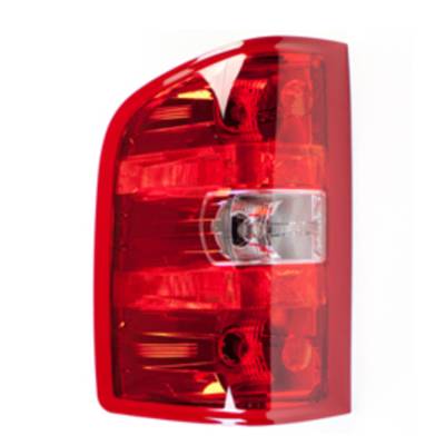 Left Driver Tail Light Assembly Compatible With 2007-2014 Gmc Sierra 3500Hd 2500Hd Dual Rear Wheels