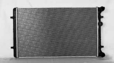 New Radiator Assembly Compatible With Audi 00-06 Tt Quattro 1.8L L4 1781Cc Vw3010103 Cu2265 9788