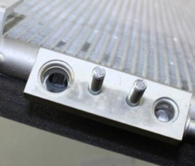 Rareelectrical - Ac Condenser Assembly Compatible With 2006-2012 Hyundai Kia Entourage Sedona OEM 4D900 97606 - Image 2