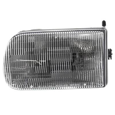 Left Driver Side Headlight Assembly Compatible With 1994-1997 Mazda B4000 4.0L Cologne Ohv V6 160Hp