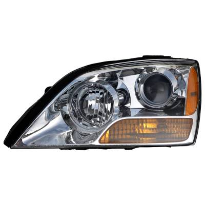 New Left Headlight Compatible With Kia Sorento Ex L Sport Lx Luxury 3.8L V6 2008 By Part Number