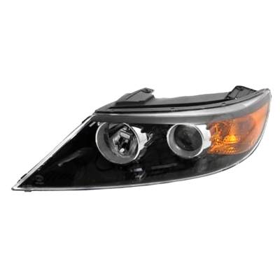 Left Driver Side Headlight Assembly Compatible With 2011-2013 Kia Sorento L Lx Ex Sx 2.4L Theta Ii