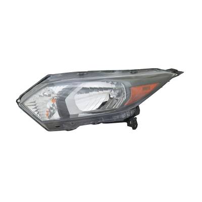 New Left Headlight Assembly Compatible With 2016-2018 Honda Hr-V Lx Ex-L Navi 1.8L I4 I-Vtec Fwd Awd
