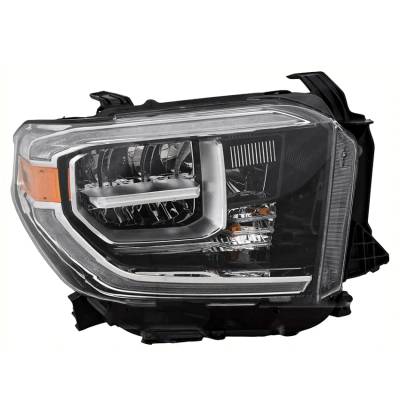 New Passenger Side Headlight Compatible With Toyota Tundra Crew Cab Pickup 2019-2020 By Part Number
