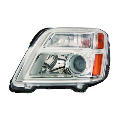New Left Headlight Fits Gmc Terrain 2010 11 2012 Halogen Bulb 23319179 Gm2502350