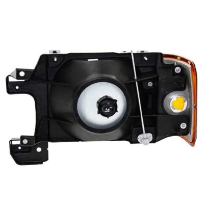 Rareelectrical - New Headlamp Compatible With Ford F-Series Right Front 1987-1991 F-150 F-250 F-350 Bronco 4.9L 300 - Image 2