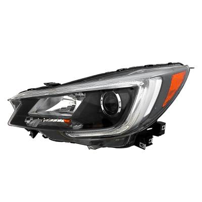 Headlight Assembly Left Driver Side Compatible With 2018-2019 Subaru Legacy 2.5I Sport Sedan Legacy